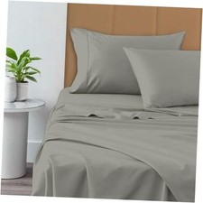Pure 100 Cotton Size Sheets, 800 Thread Count Long Staple King New Silver