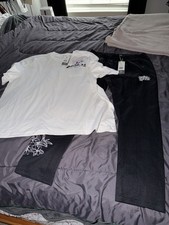 Adidas Women  s Nini GFX Pocket Tshirt  Snap Track Pants Set