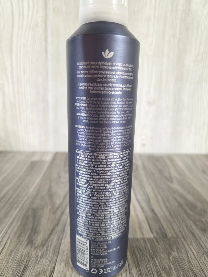 Espuma de peinado Eufora Style Eufora Formation - Espuma de peinado 8 oz NUEVA Foto 3 de 4