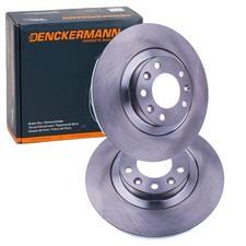 2x DENCKERMANN BREMSSCHEIBEN 290mm VOLL HINTEN passend für CITROËN C4 C5 GRAND J