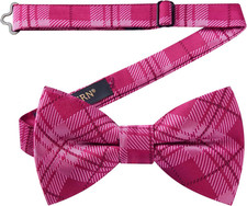 Bow Ties for Men Pretied Bowties Classic Formal Business Bow Tie Adjustable Tuxe