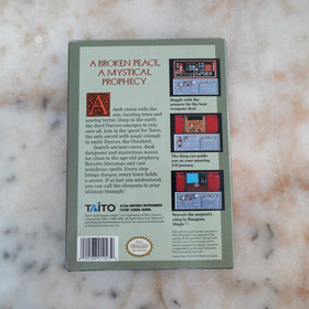 Nintendo NES DUNGEON MAGIC CIB Complete
