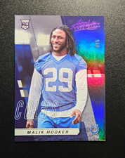 2017 Absolute Malik Hooker Rookie Purple SP 4/5 Indianapolis Colts #170