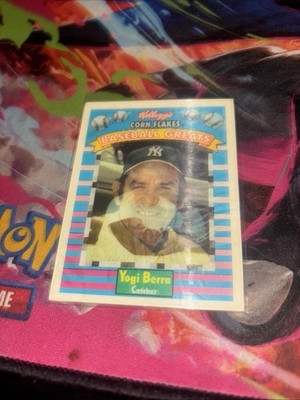 1991 Kellogg's Corn Flakes Baseball Greats Yogi Berra #11 - JL