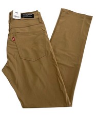 Levi's Men's 511 Slim Tech Pants Stretch 30X32 Tan NWT