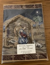 Nativity Tapestry 13"x54" Table Runner