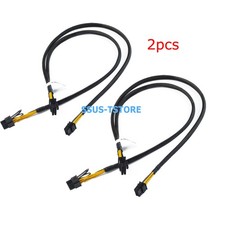 2X For HP ProLiant DL380 G9  GPU 50cm 10pin to 6 8pin Power Adapter Cable