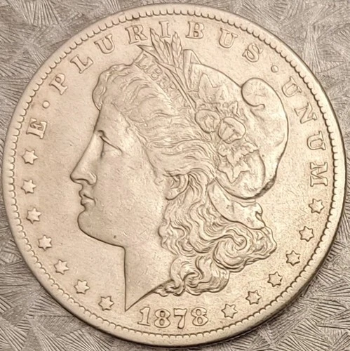 1878-CC Morgan Silver Dollar - Looks XF/AU - CARSON CITY KEY DATE!