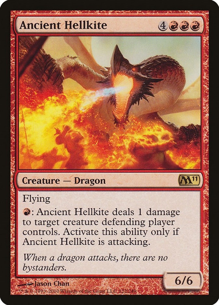 NM - Ancient Hellkite M11 - 122 Magic 2011 (M11)