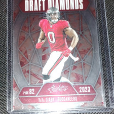 Panini Absolute Football Draft Diamonds YaYa Diaby Buccaneers #DD-YDY 2023