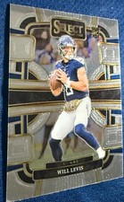 2023 PANINI SELECT #96 WILL LEVIS (TENNESSEE TITANS) ROOKIE FOOTBALL CARD