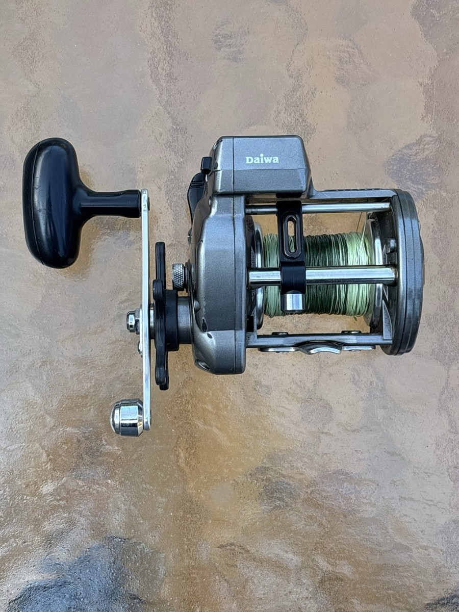 daiwa accudepth 47lc reel Daiwa Accudepth Plus 47LC Direct Drive, Line Counter Fishing Reel