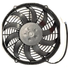 SPAL Fan - 30100588 VA11-AP7/C/I-57S 10" Pusher Curved Blades 12 Volt 839 cfm