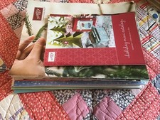 Lot of 16 Stampin Up Holiday Mini Catalogs Fall And Winter Card Ideas