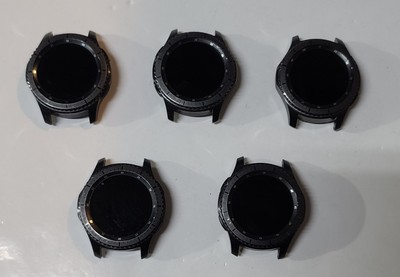 Samsung Galaxy Watch S3 Frontier SM-R760,Lot Of 5,Black,46mm,Working:28