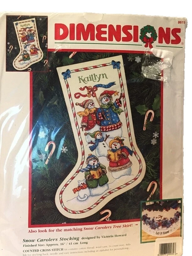 Dimensions Holiday Collection Cross Stitch Kit Lot Of 9 Brand