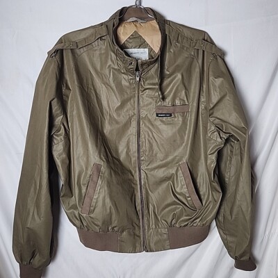MEMBERS ONLY Men Size 46 By Europe Craft Bomber Windbreaker Classic Jacket 