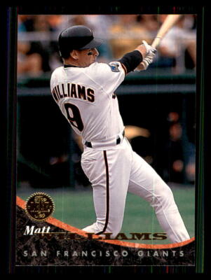 1994 BASEBALL 1994 Leaf Matt Williams San Francisco Giants #334 1