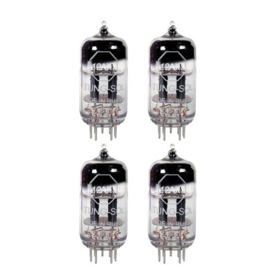New Gain Matched Quad (4) Tung-Sol Reissue 12AX7 ECC83 Tubes - Authorized Dealer