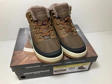 NEW!! Weatherproof Men's Slope Lace-Up Sneaker Boots Brown Choose Size