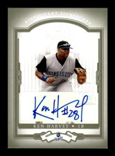 2004 Donruss Classics Significant Signatures Green #109 Ken Harvey Auto /100