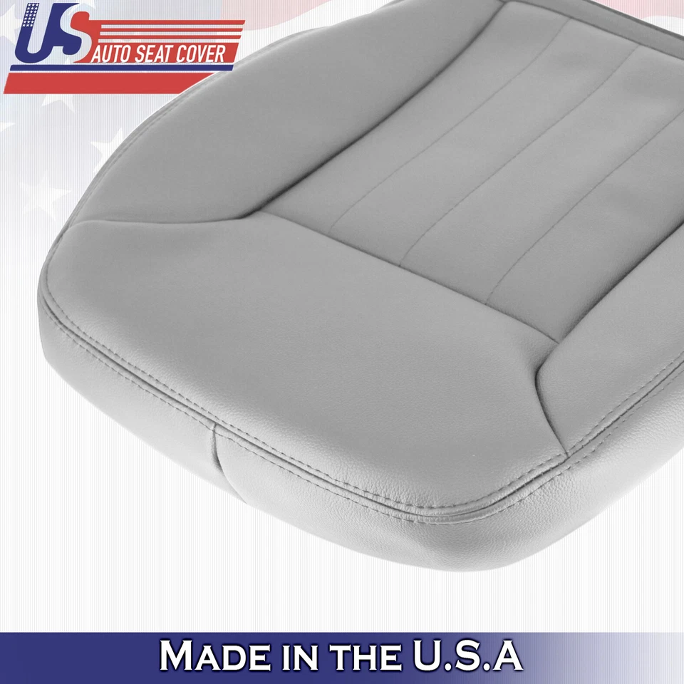 Cubierta de asiento de cuero gris inferior de pasajero gris para Mercedes Benz ML500 ML550 2006-2008 Foto 3 de 4