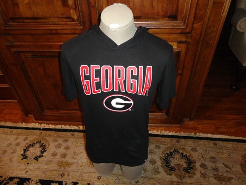 Fanatics Georgia Bulldogs 50-50 Hooded NCAA Pocket T-shirt Adult M Excellent - Bild 4 von 6