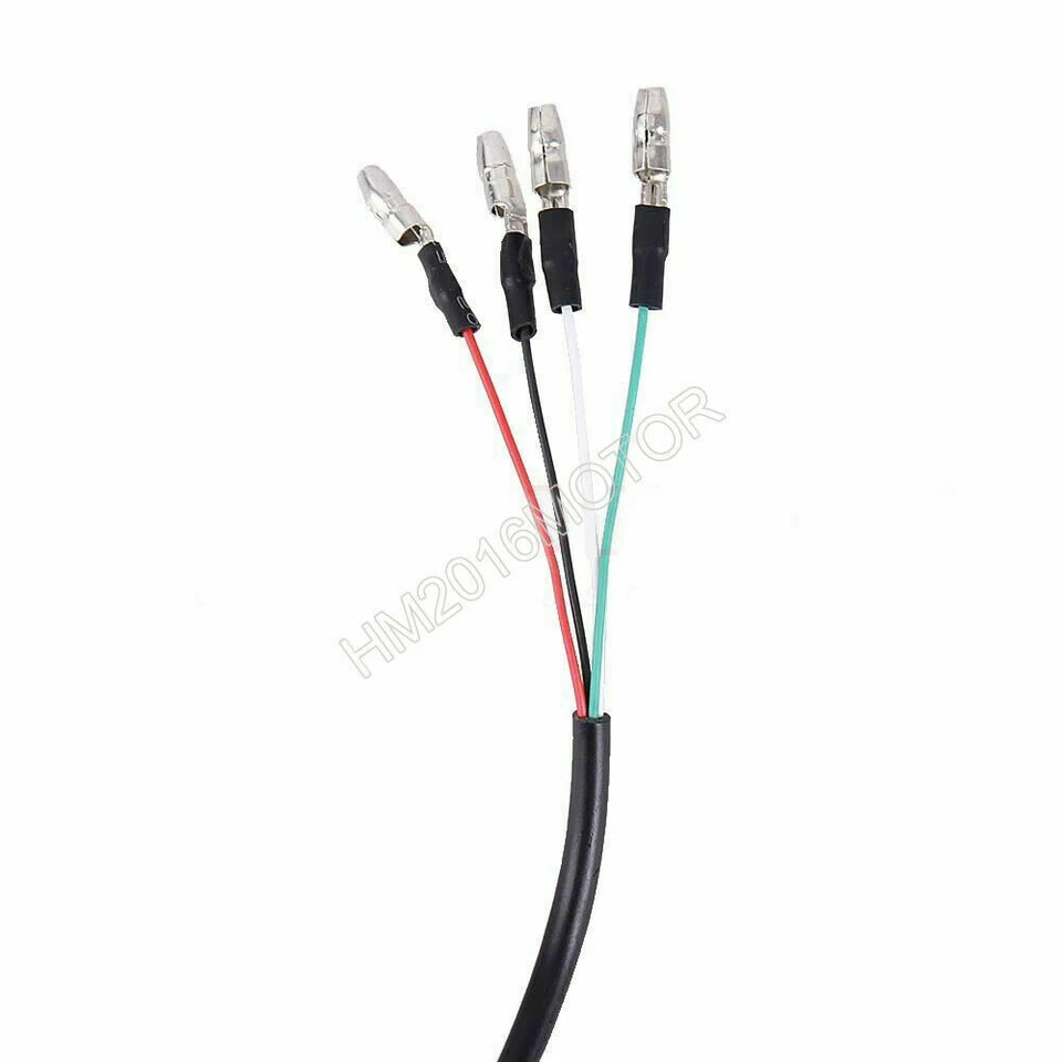 4X Mini intermitente LED de plástico de 2,2" para Harley-Davidson Dyna Street Bob FXDB Foto 2 de 4