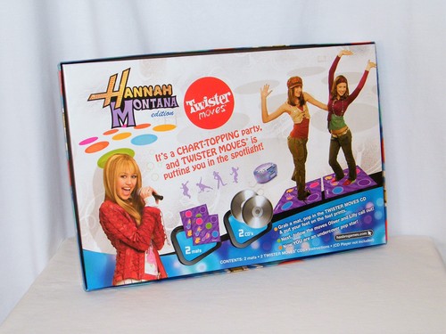 Disney Hannah Montana Twister Moves Learn Dance Moves from Lilly & Oliver 2 Cd's - Picture 4 of 4