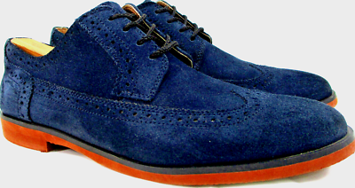 Stacy Adams blue suede and denim Stacy Adams Denim Pant Set | Swiss Colony main image 3