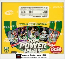 2015 ESP NRL POWER PLAY TRADING CARD FACTORY BOX (24 PKS)