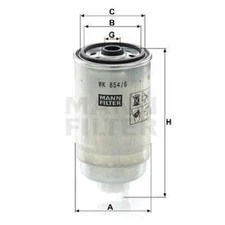 Fuel filter Mann filter WK854/6 for Fiat Ducato bus Kia