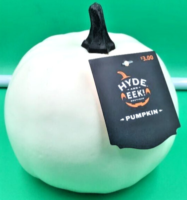 2023 New Hyde And Eek Halloween Pumpkin White | eBay