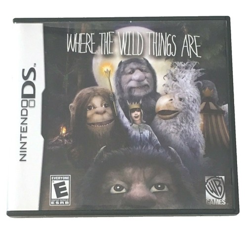 NINTENDO DS WHERE THE WILD THINGS ARE 2009 RATED E NEW SEALED