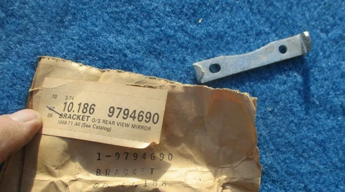 1969 1971 Pontiac Buick Olds All Manual Mirror Mounting Bracket NOS GM # 9794690