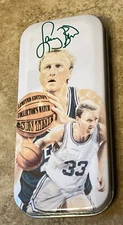 Larry Bird Legend Watch Case By Sun Time Limited Edition Boston Celtics