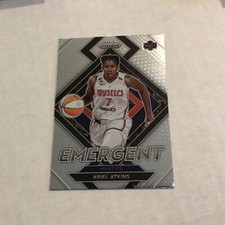 2022 Panini Prizm WNBA insert Emergent - #5 Ariel Atkins - Washington Mystics