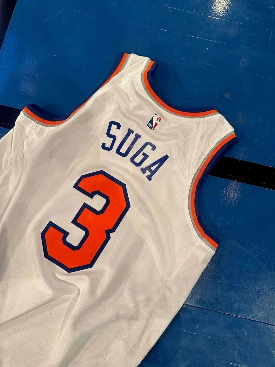 BTS SUGA Knicks Baskebtall Jersey Army Merch Shirt Perfect