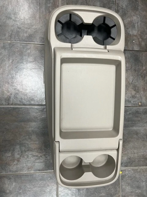 2011-2016 Honda Odyssey Front Floor Center Console 4 Cup Holder TAN OEM - Image 2 of 4