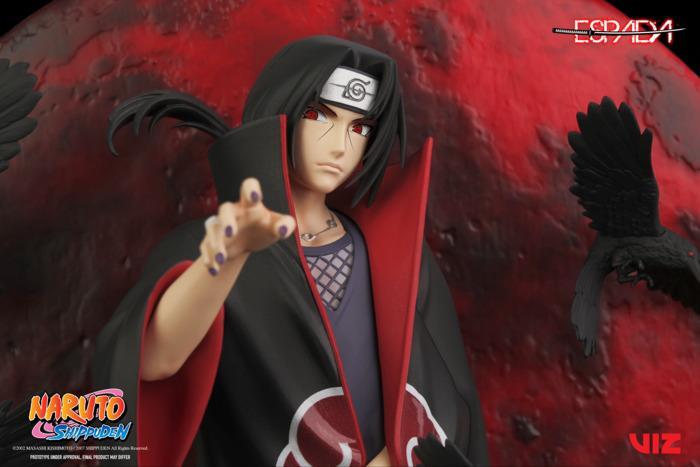 FIGURINE NARUTO AKATSUKI Uchiha Itachi PVC 25 cm Collection Manga Anime