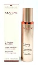 Clarins V Shaping Facial Lift 1.6 oz | Curvy V Face Contouring Serum Anti-Aging