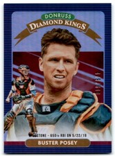 2020 Donruss Milestone Stat Line Buster Posey 479/600 San Francisco Giants #2