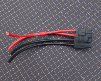 4-Pin Power Input Plug Harness Cable For Whelen Sapphire Control 10awg