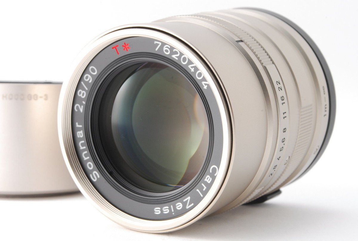 新品級 CONTAX Carl Zeiss Sonnar T G 90 F2.8 ZEISS Sonnar T 90mm f/2.8 G Lens For Contax | Acquisti Online su eBay