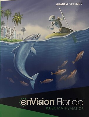 Grade 4 Envision Florida B.E.S.T. Mathematics Student Edition Volume 2 2023 BEST