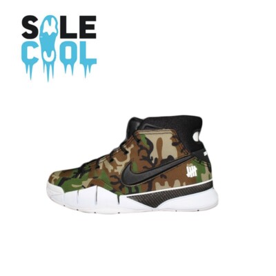 Size 10.5 - Undefeated x Nike Zoom Kobe 1 Protro Camo for sale