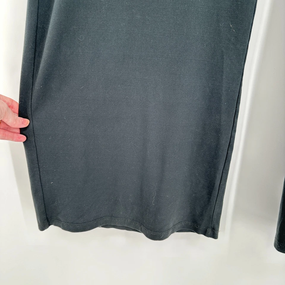 Pantalones de salón Yelete para mujer 3XL grises elásticos pierna ancha cordón Lagenlook Foto 3 de 4