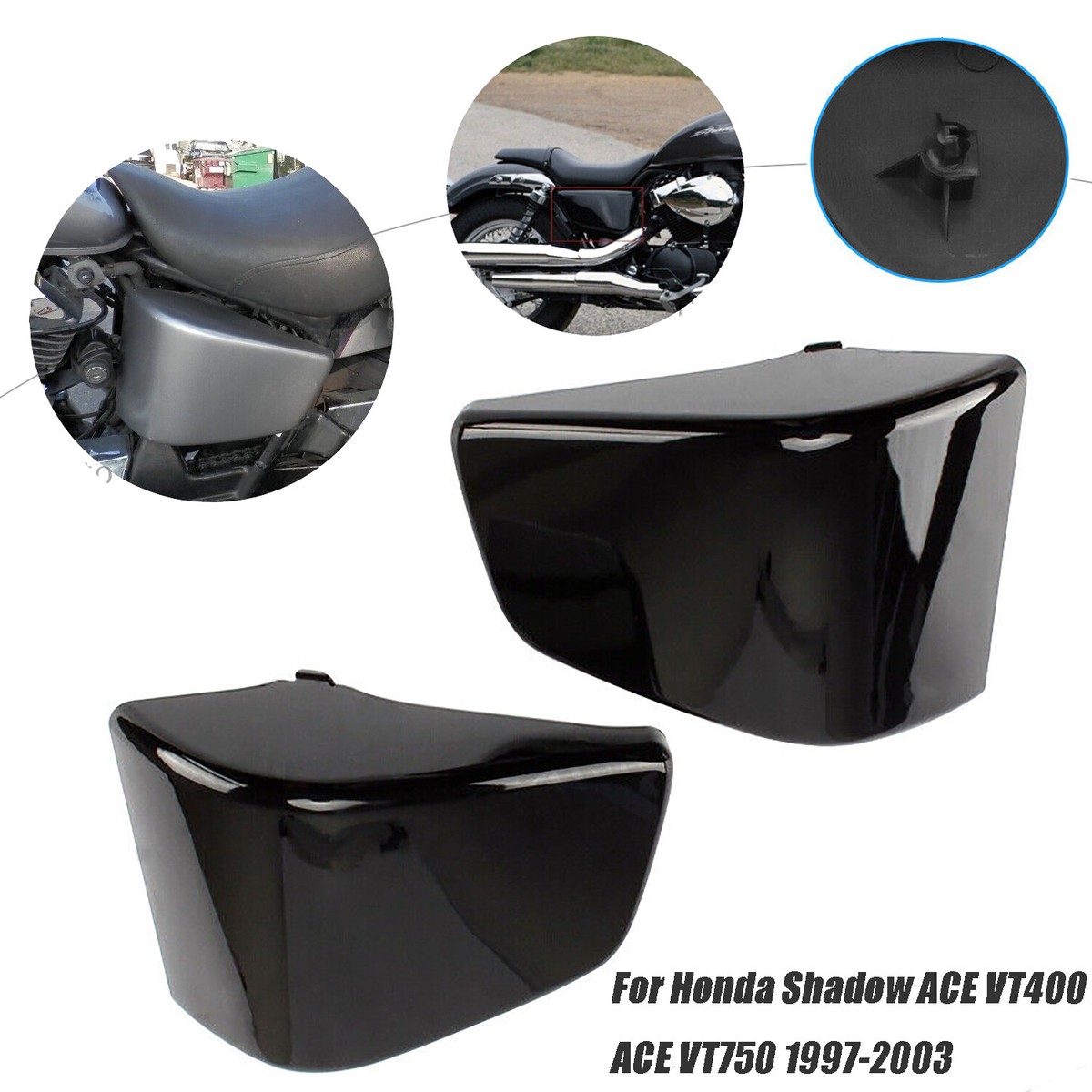 For Honda Shadow ACE 750 VT750 C D VT400 97-03 Side Fairing