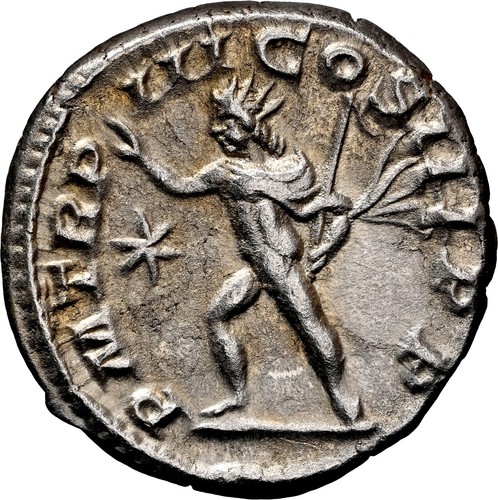 Impero Romano - Eliogabalo - AD 218-222 - Denario Argento - AU - RIC:28 - Foto 4 di 5