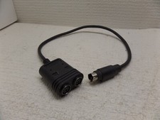 Mini DIN6 MDIN6 Male to 2X Female Extension Splitter Y Cable PS/2 Keyboard Mouse